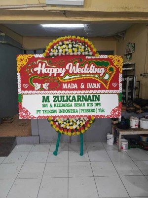 Papan Bunga di Matraman
