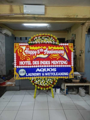Papan Bunga di Matraman