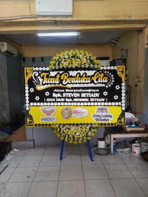 Papan Bunga di Matraman