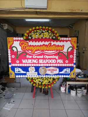 Papan Bunga di Matraman